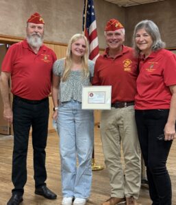 2025 Slattery Detachment Scholarship awarded
