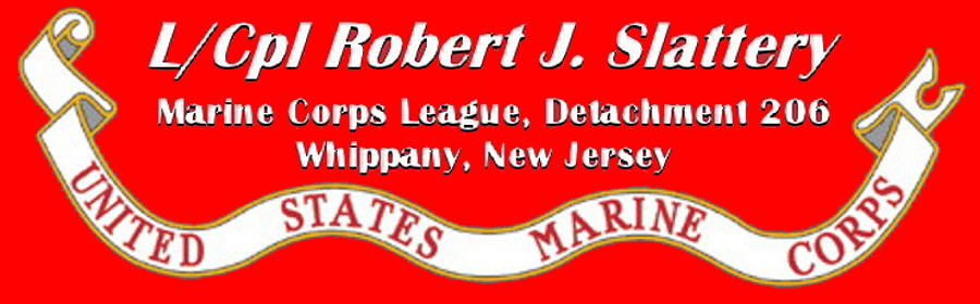 L Cpl Robert John Slattery Whippany New Jersey Detachment 6 Mcl