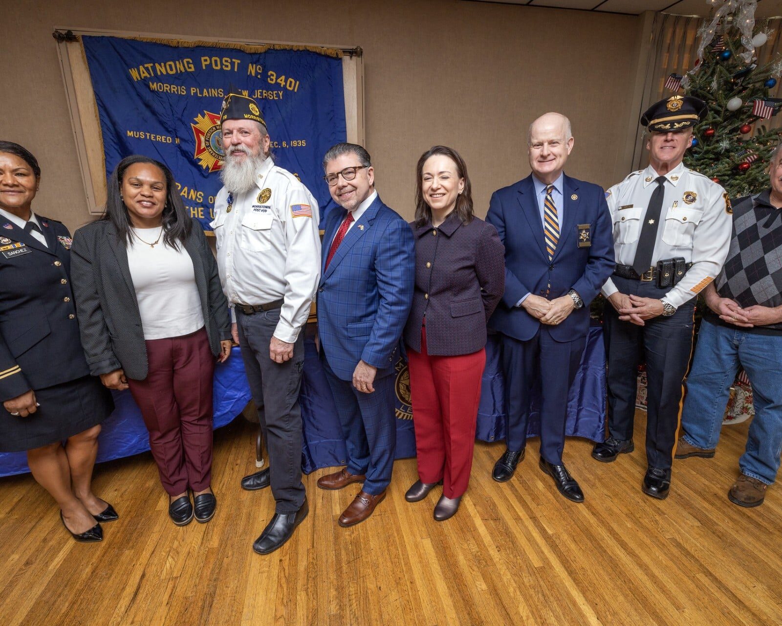 Jim Koons receiving the NJ Meritorious Service Medal 12 17