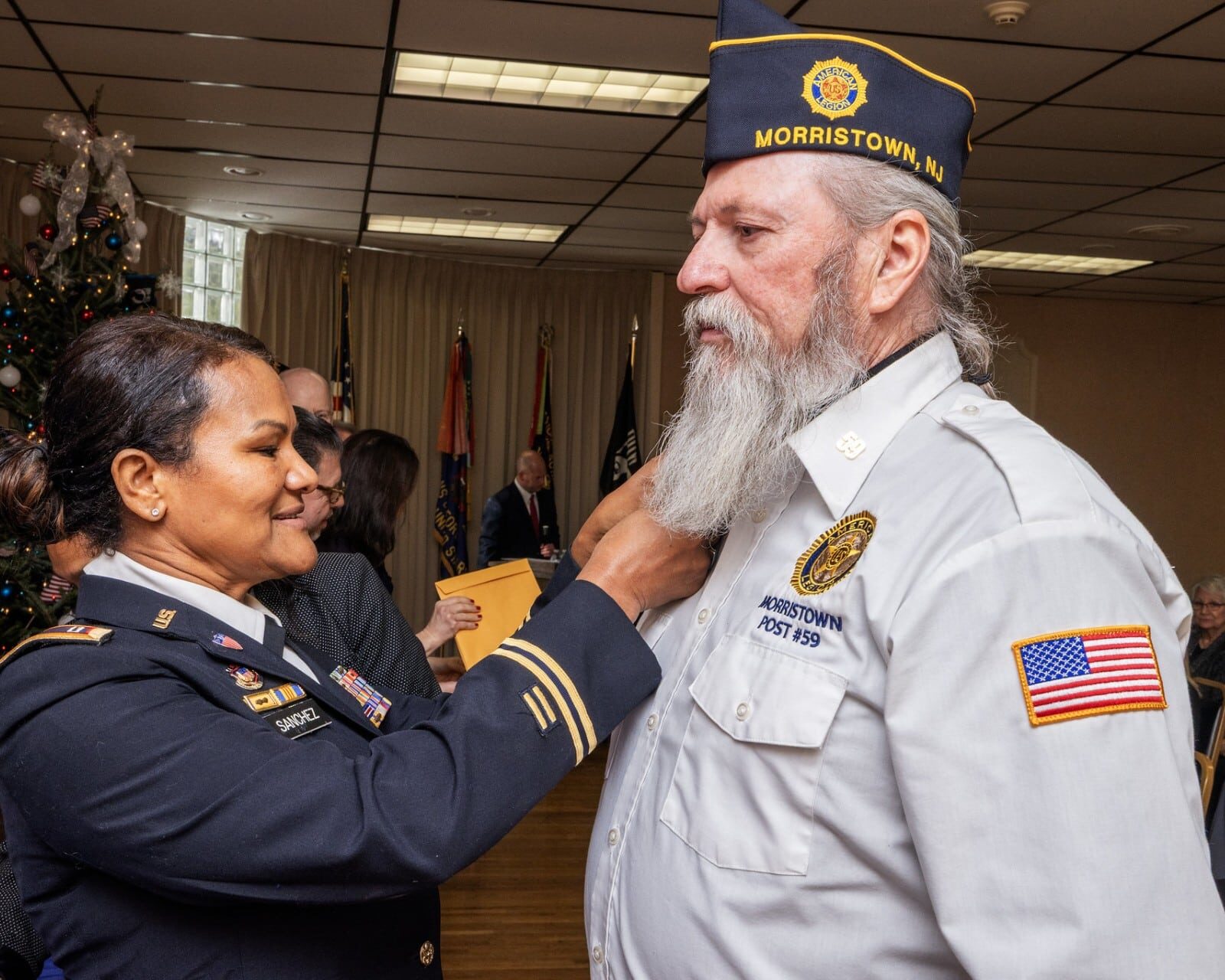 Jim Koons receiving the NJ Meritorious Service Medal 12 17 25