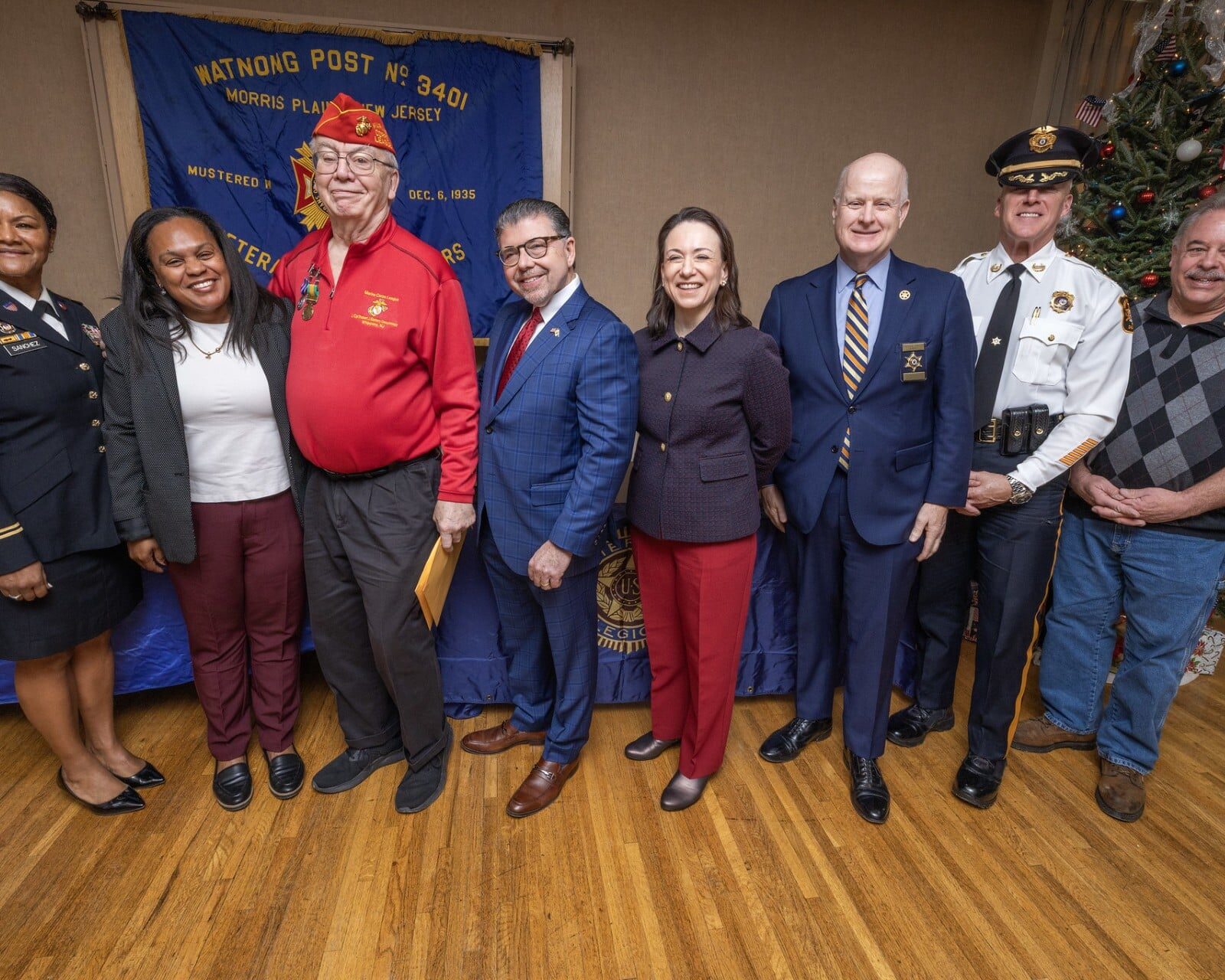 Tom Miller receiving the Distinguished Service and Vietnam Service Medals at the NJ Service Medal Ceremony 12 17 25
