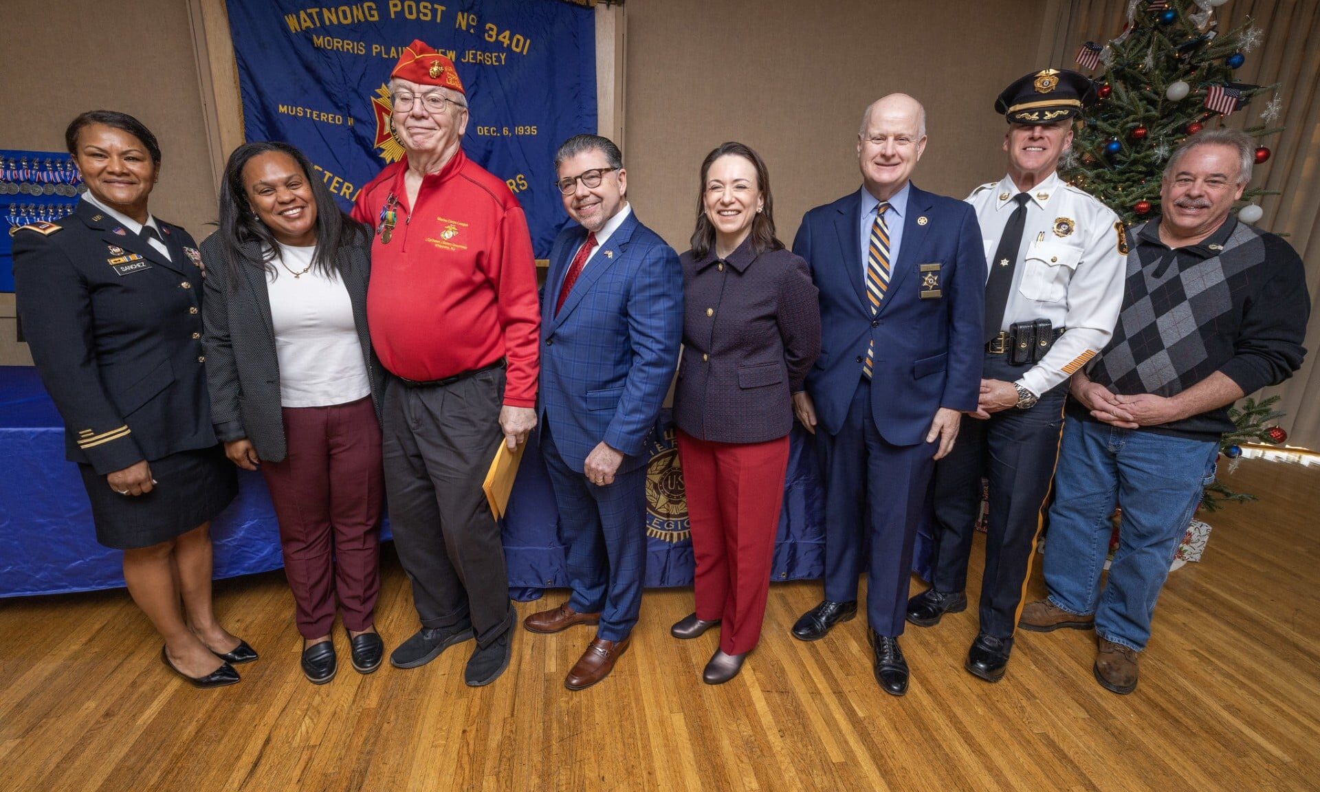 Tom Miller receiving the Distinguished Service and Vietnam Service Medals at the NJ Service Medal Ceremony 12 17 25