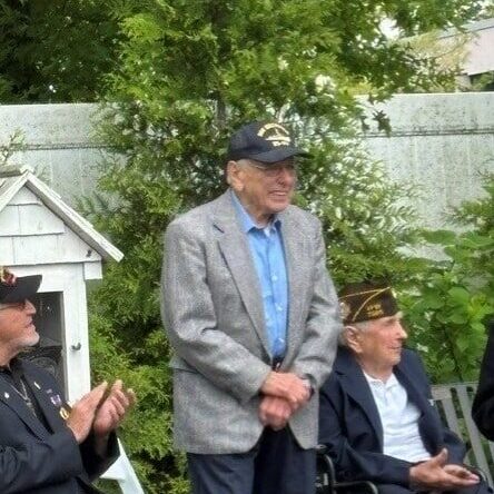 Joe Kearny, 100 yo veteran from WWII