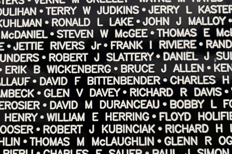 Slattery on Wall