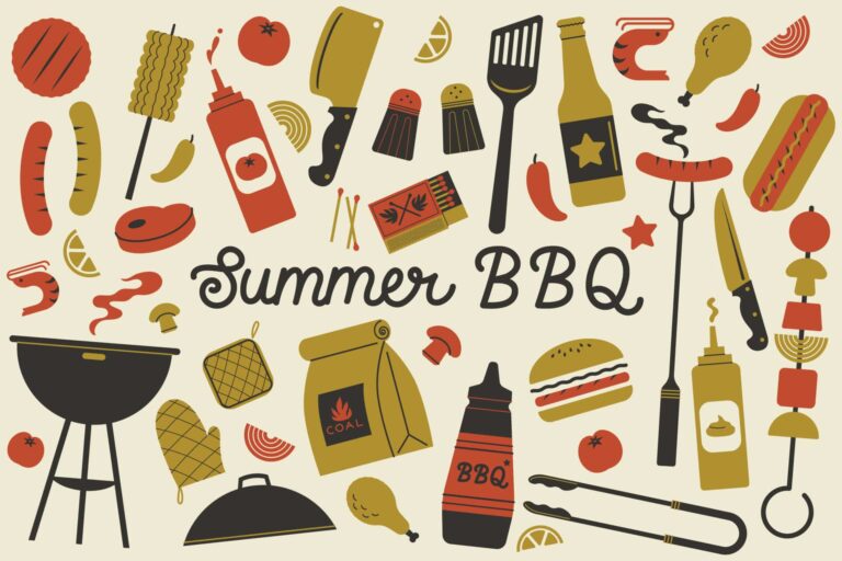 Summer BBQ graphic
