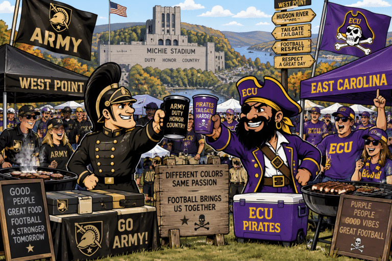 Army-ECU Tailgate Party